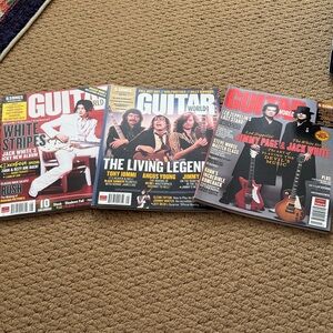 Guitar World Magazine Trio